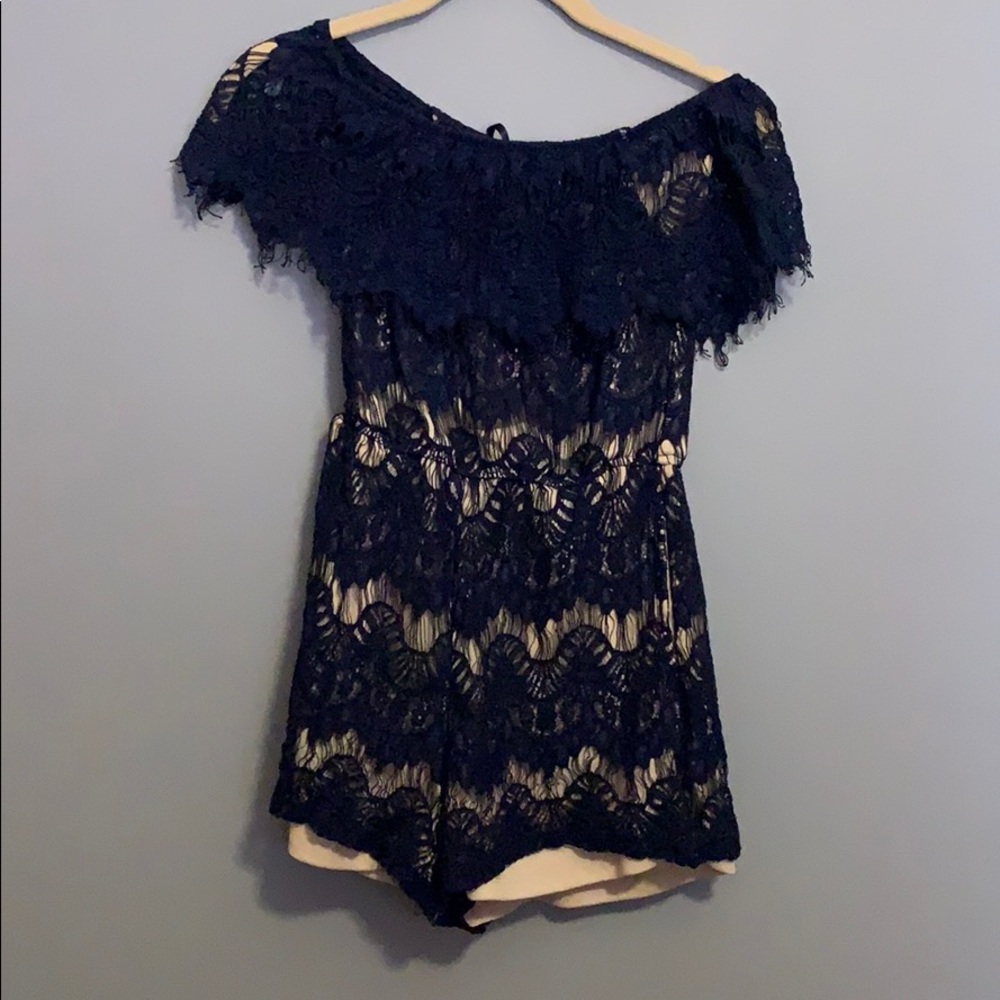 Off the shoulder Romper